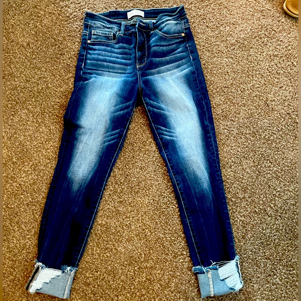 Crop stretch jean